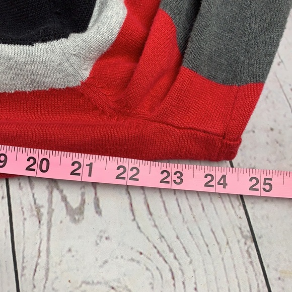 Alfani red & gray L/S crew neck sweater size XL - Picture 8 of 8